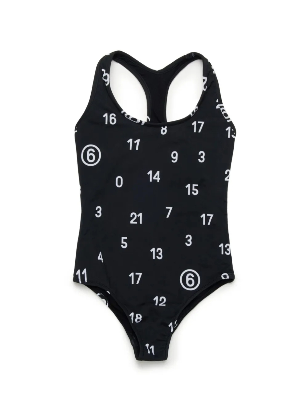 MM6 Maison Margiela Kids купальник с принтом, черный
MM6 Maison Margiela Kids купальник с принтом, черный