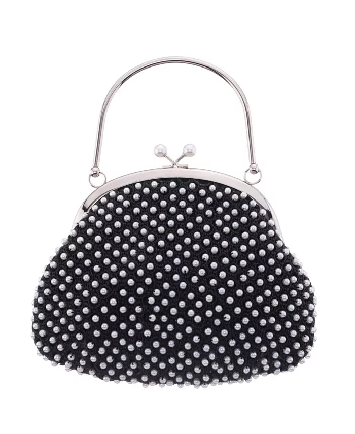 Клатч в винтажном стиле с рамкой по всему периметру Nina, черный
Клатч в винтажном стиле с рамкой по всему периметру Nina, черный