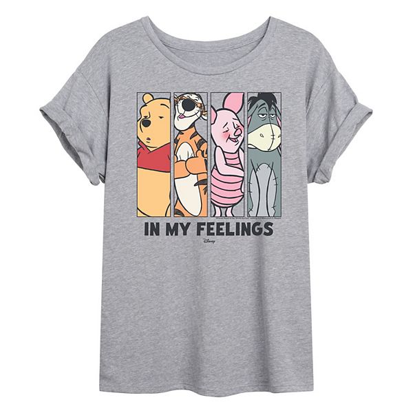 Футболка Juniors' Winnie the Pooh in my feelings oversized Disney, Heather Gray
Футболка Juniors' Winnie the Pooh in my feelings oversized Disney, Heather Gray