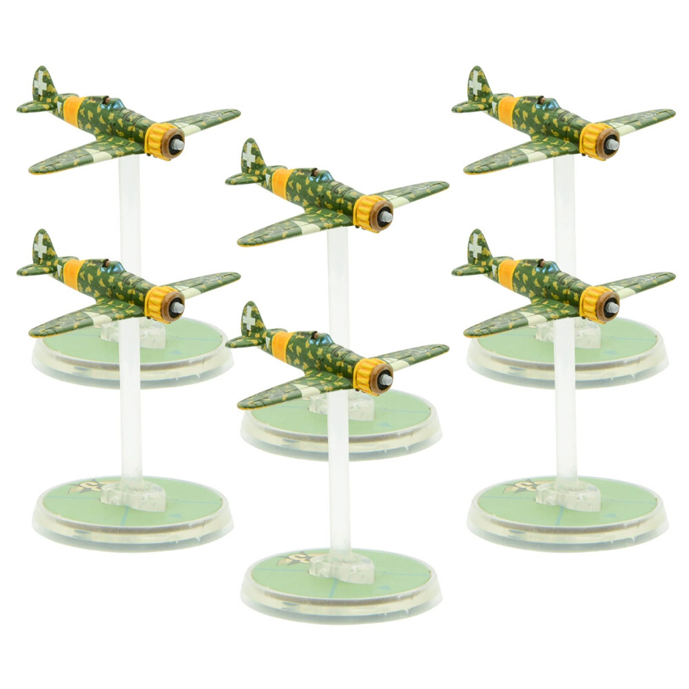 Миниатюра Warlord Games Blood Red Skies: Macchi C.200 Saetta Squadron
Миниатюра Warlord Games Blood Red Skies: Macchi C.200 Saetta Squadron