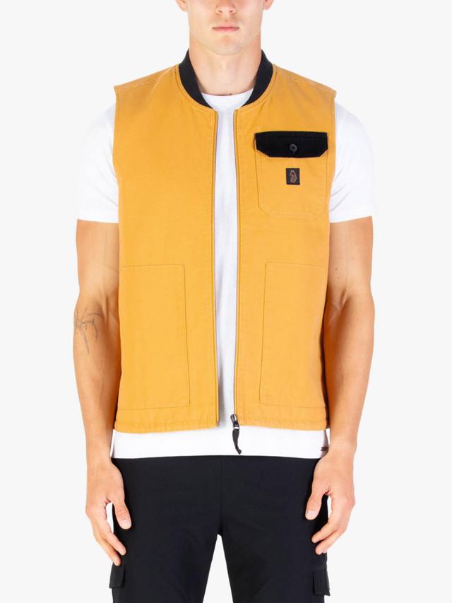 Хлопковый жилет из канваса LUKE 1977, French Mustard
Хлопковый жилет из канваса LUKE 1977, French Mustard