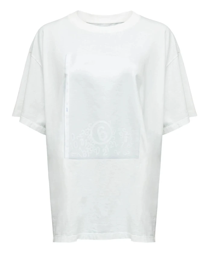 Футболка Off-White Mm6 Maison Margiela, белый
Футболка Off-White Mm6 Maison Margiela, белый