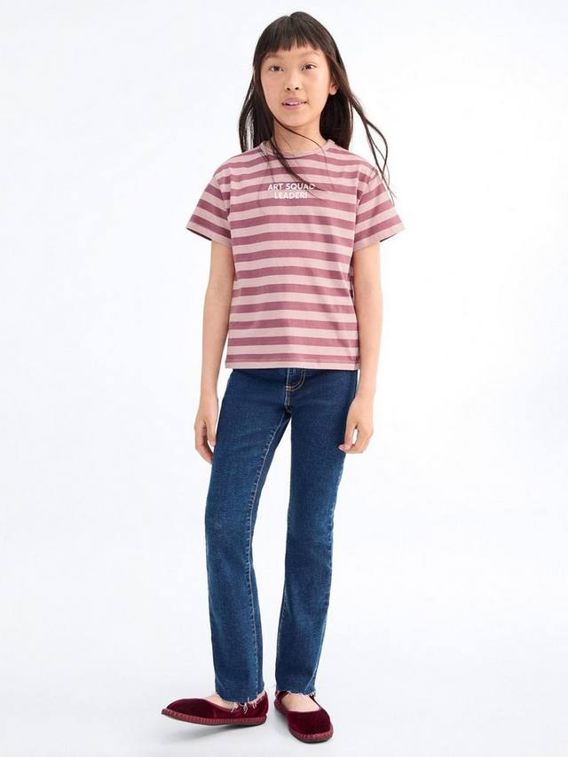 Детские джинсы-клеш из хлопкового денима Mango, Dark Blue
Детские джинсы-клеш из хлопкового денима Mango, Dark Blue