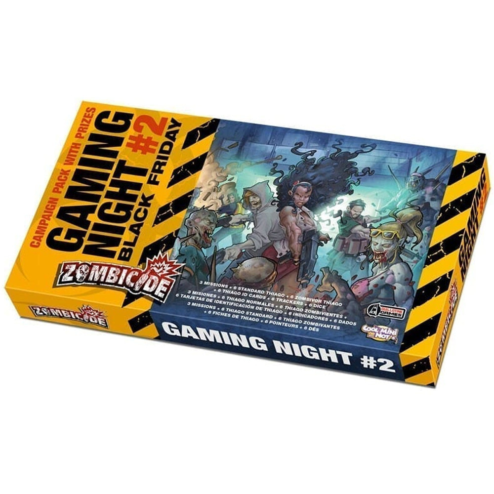 Настольная игра Cool Mini or Not Zombicide: Gaming Night #2 - Black Friday
Настольная игра Cool Mini or Not Zombicide: Gaming Night #2 - Black Friday