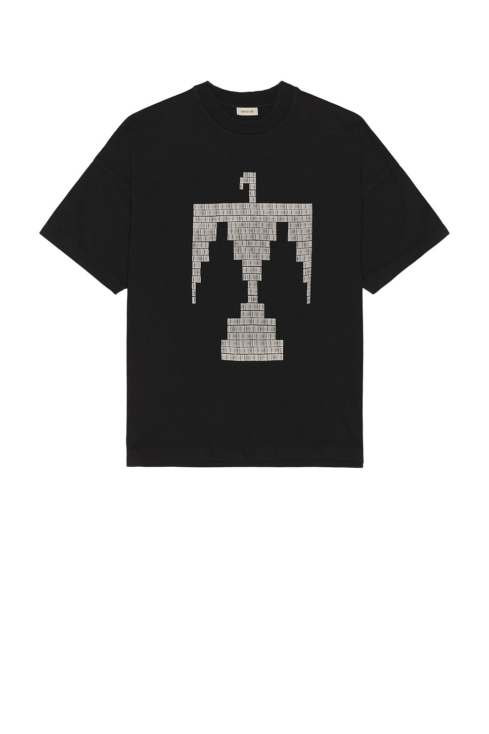 Серая футболка с короткими рукавами и принтом Thunderbird Fear Of God, черный
Серая футболка с короткими рукавами и принтом Thunderbird Fear Of God, черный