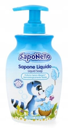 Детское мыло для рук, Сладкая вата, 300мл Felce Azzurra
Детское мыло для рук, Сладкая вата, 300мл Felce Azzurra