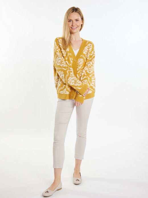 Вязаный кардиган Usha, желтый
Вязаный кардиган Usha, желтый