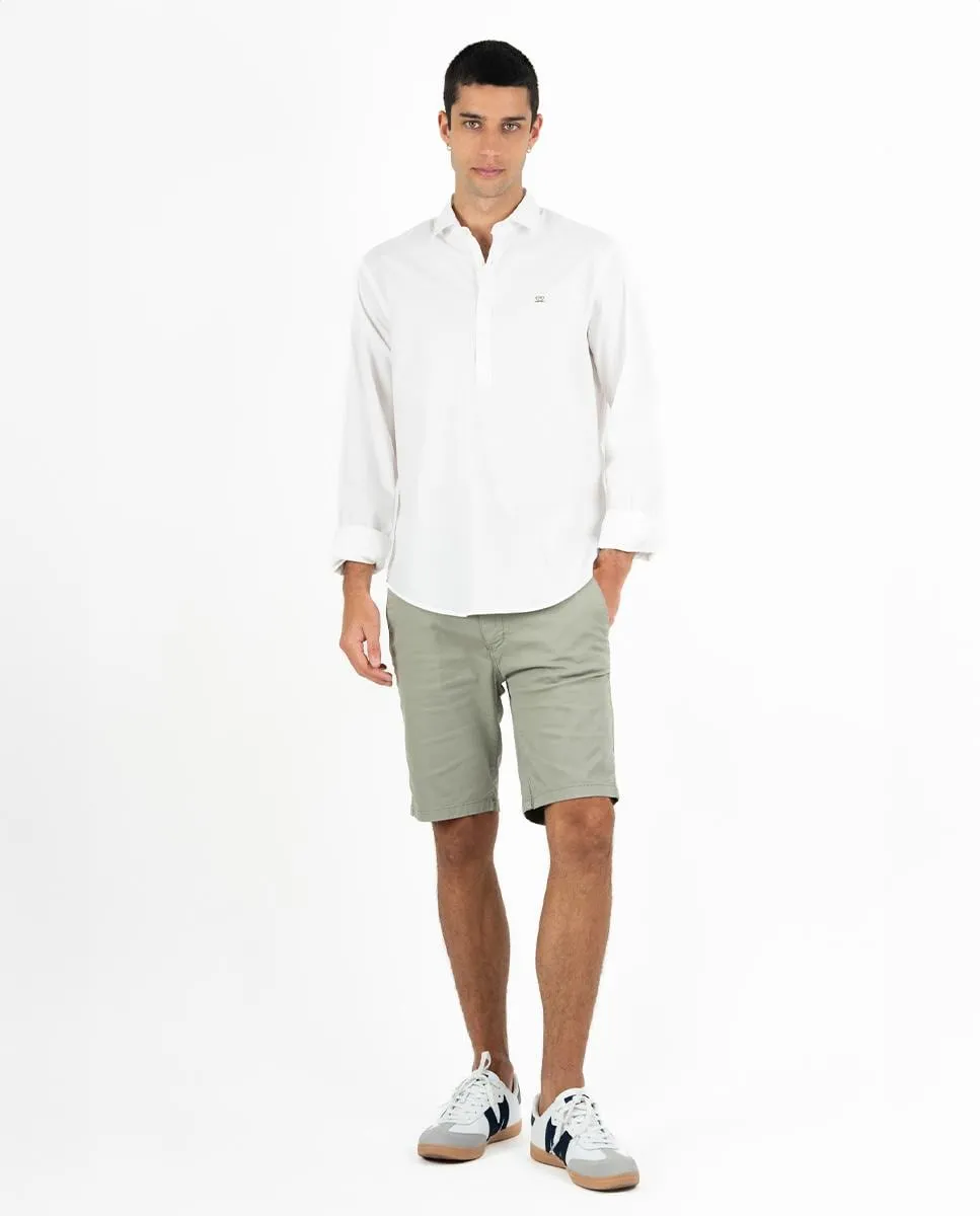 Мужская хлопковая рубашка с длинным рукавом Makarthy, белый
Мужская хлопковая рубашка с длинным рукавом Makarthy, белый