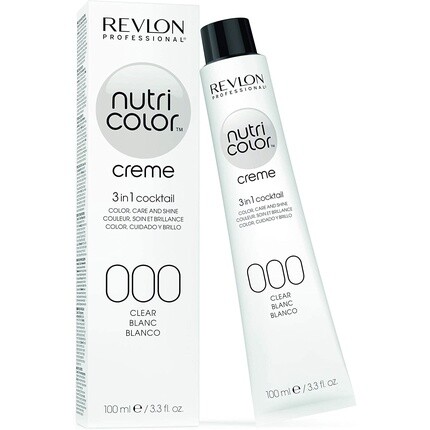 Профессиональный крем Nutri Color Creme 100 мл прозрачный, Revlon
Профессиональный крем Nutri Color Creme 100 мл прозрачный, Revlon