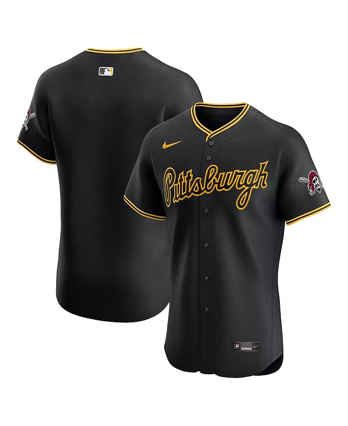Мужская черная альтернативная элитная футболка Pittsburgh Pirates Alternate 2 Nike
Мужская черная альтернативная элитная футболка Pittsburgh Pirates Alternate 2 Nike