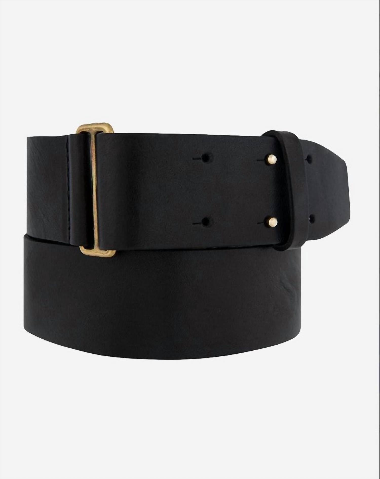 Широкий пояс на талию Vera черного цвета Amsterdam Heritage
Широкий пояс на талию Vera черного цвета Amsterdam Heritage