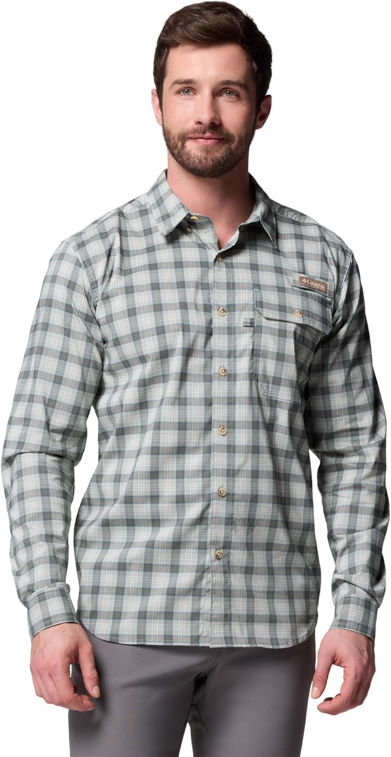 Рубашка Columbia Mens Sharptail с длинным рукавом Yarn Dye, Pond Triple Check
Рубашка Columbia Mens Sharptail с длинным рукавом Yarn Dye, Pond Triple Check