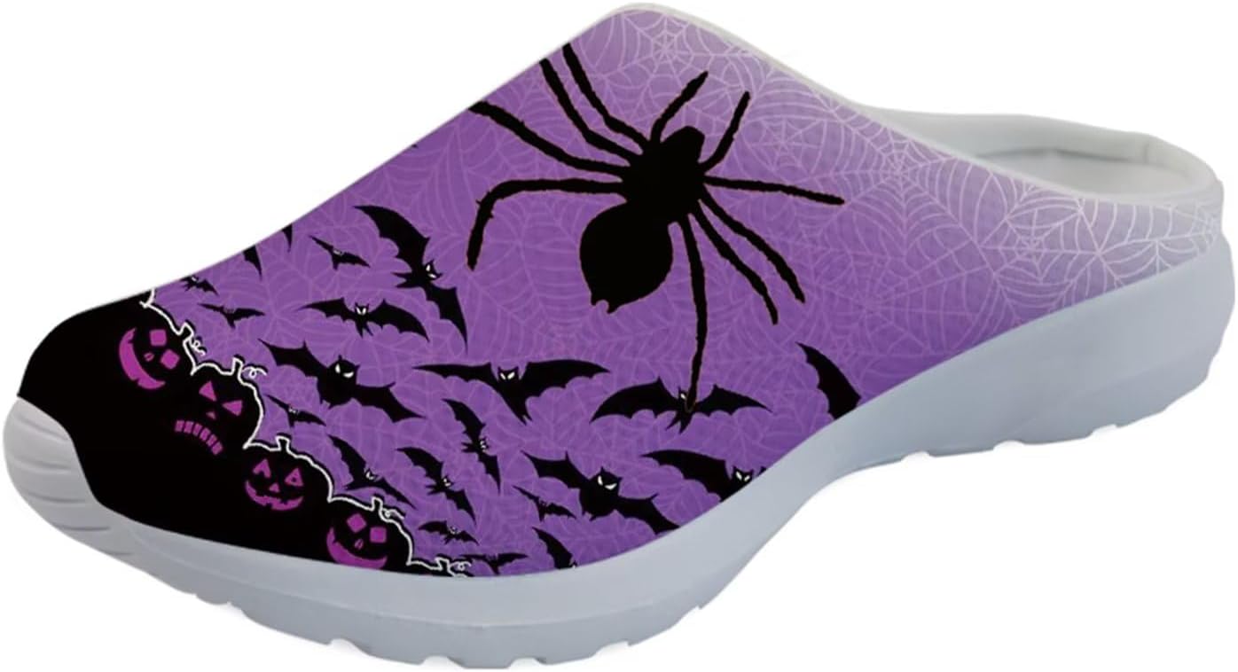 Мужские садовые сабо GLENLCWE Orange Spider Cobweb, хэллоуинские мюли и сабо, легкие шлепанцы, кроссовки, пляжные сандалии, легкие, фиолетовый
Мужские садовые сабо GLENLCWE Orange Spider Cobweb, хэллоуинские мюли и сабо, легкие шлепанцы, кроссовки, пляжные сандалии, легкие, фиолетовый