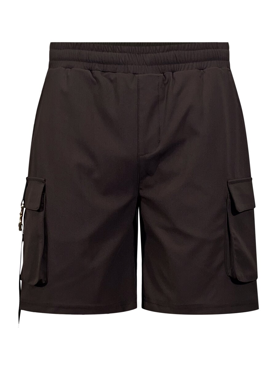 Обычные брюки-карго SikSilk, цвет Mocha
Обычные брюки-карго SikSilk, цвет Mocha