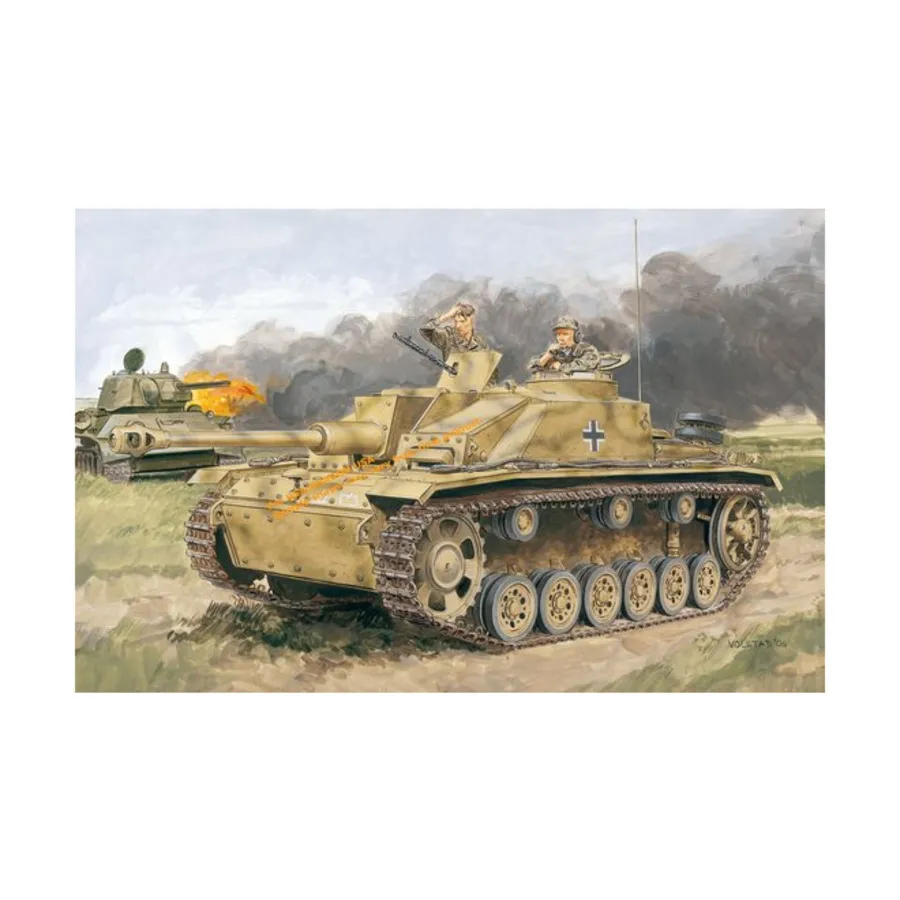 StuG III Ausf.G — раннее производство (Smart Kit), Dragon Models - '39 to '45 Series - Germany (1:35)
StuG III Ausf.G — раннее производство (Smart Kit), Dragon Models - '39 to '45 Series - Germany (1:35)