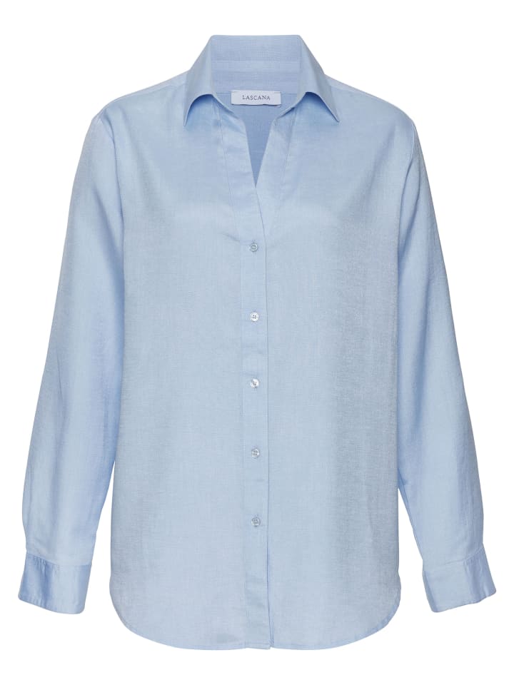 Блузка LASCANA, синий
Блузка LASCANA, синий