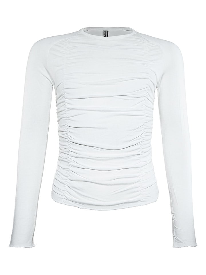 Blue Effect Белая футболка с длинными рукавами
Blue Effect Белая футболка с длинными рукавами