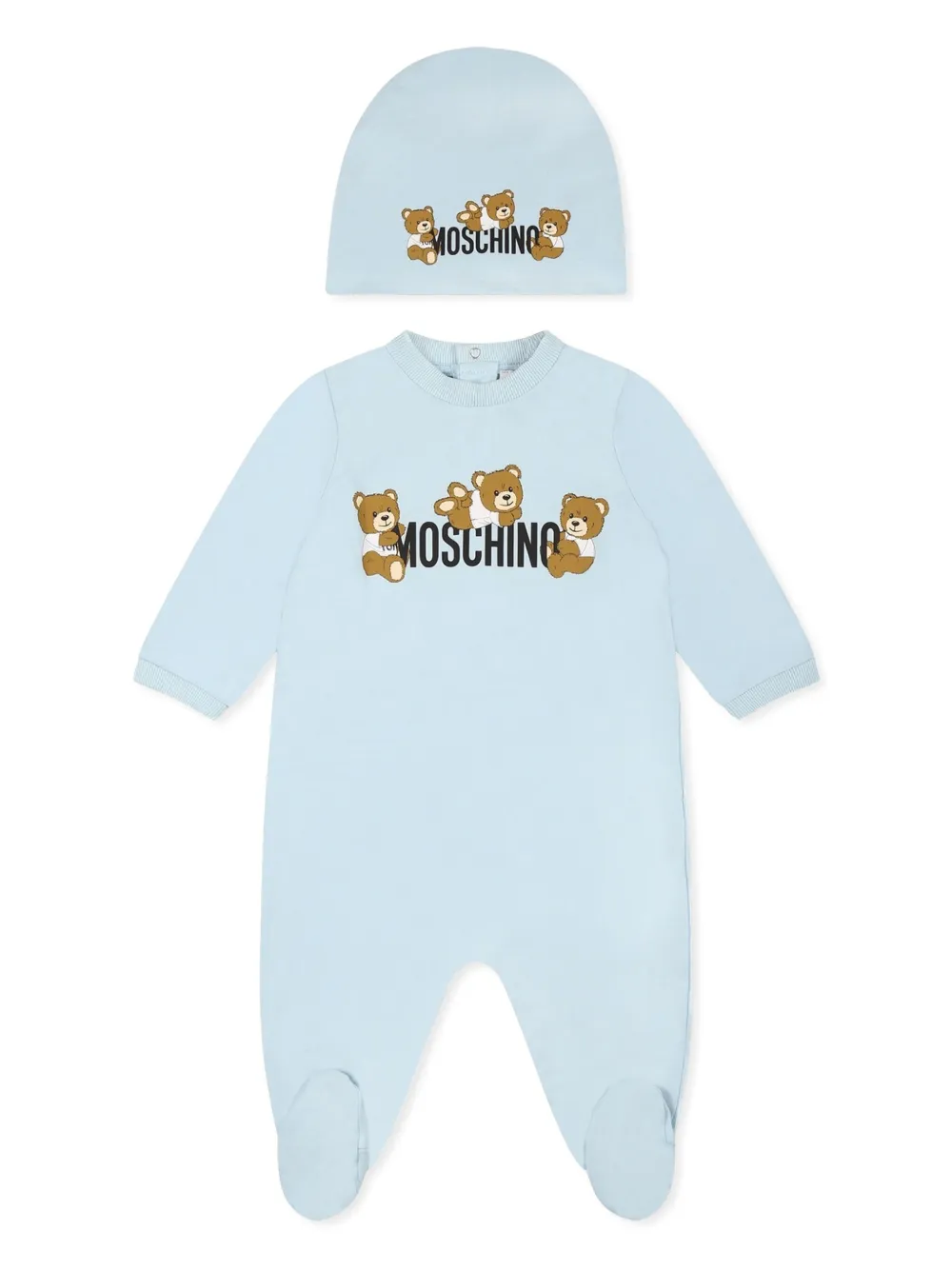 Боди с принтом Moschino Kids, синий
Боди с принтом Moschino Kids, синий