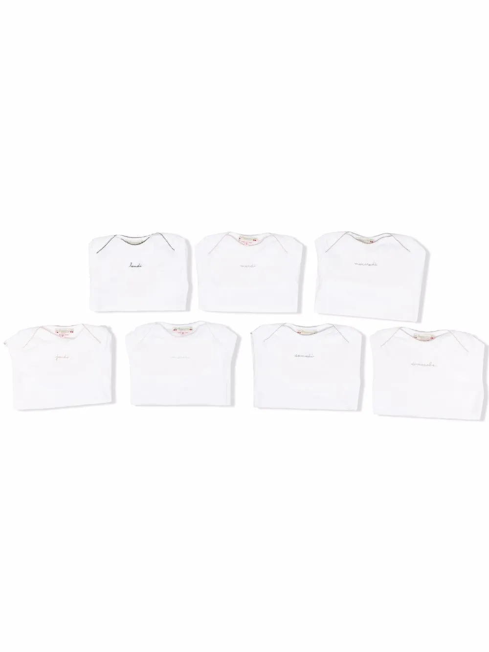 Комплект Days of the Week из семи боди Bonpoint, белый
Комплект Days of the Week из семи боди Bonpoint, белый