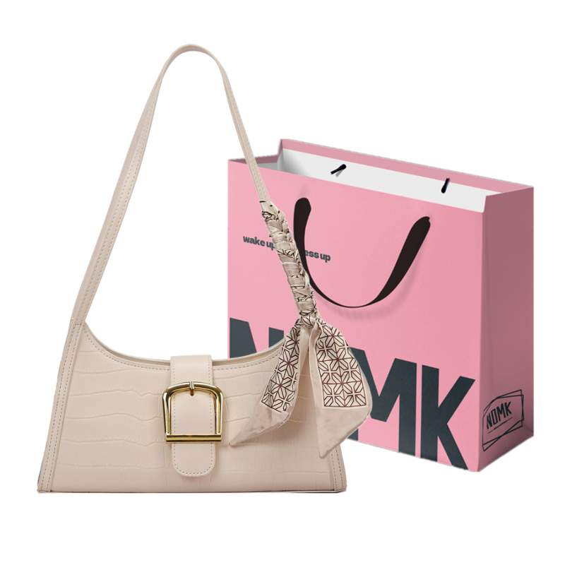 NOMK Женская наплечная сумка, Ecru
NOMK Женская наплечная сумка, Ecru