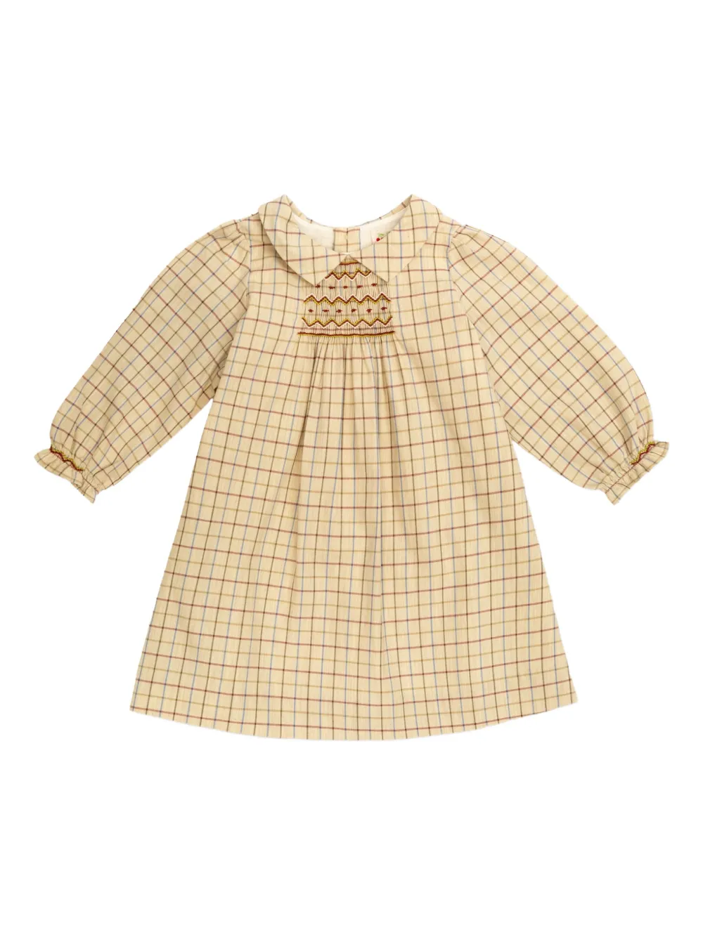 Клетчатое платье со сборками Bonpoint, нейтральный
Клетчатое платье со сборками Bonpoint, нейтральный