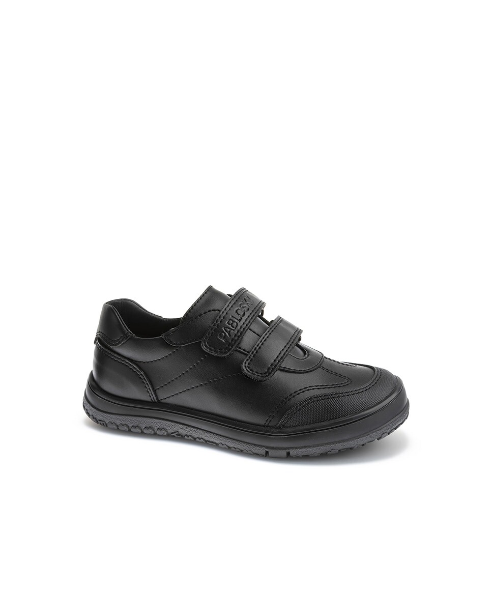 Текстильные туфли для мальчика с усиленным носком и двойной застежкой-липучкой Pablosky, черный
Текстильные туфли для мальчика с усиленным носком и двойной застежкой-липучкой Pablosky, черный