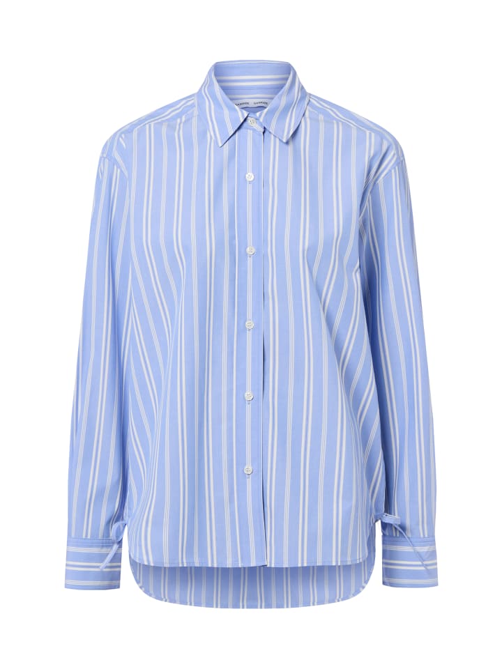 Блузка Sacatan светло-голубого и белого цвета SAMSOE & SAMSOE
Блузка Sacatan светло-голубого и белого цвета SAMSOE & SAMSOE