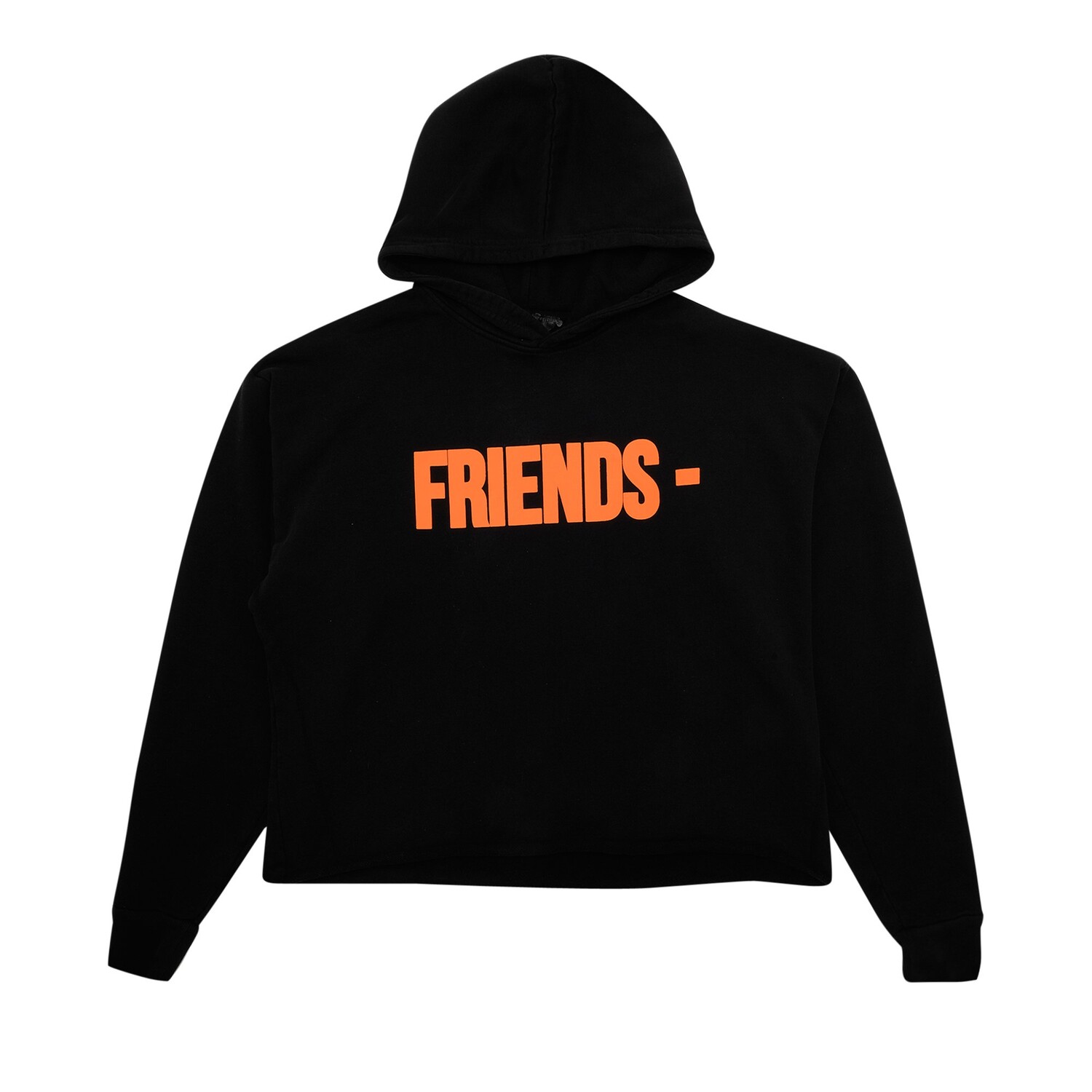 Толстовка Vlone Friends Черный/Оранжевый 
Толстовка Vlone Friends Черный/Оранжевый