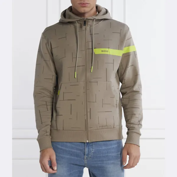 Толстовка Saggy 1 стандартного кроя Boss, хаки
Толстовка Saggy 1 стандартного кроя Boss, хаки