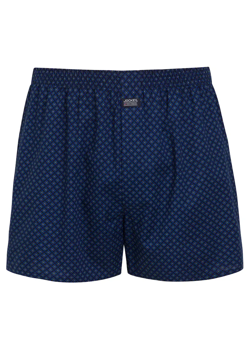 Мужские боксеры в клетку со средней посадкой Jockey, темно-синий
Мужские боксеры в клетку со средней посадкой Jockey, темно-синий