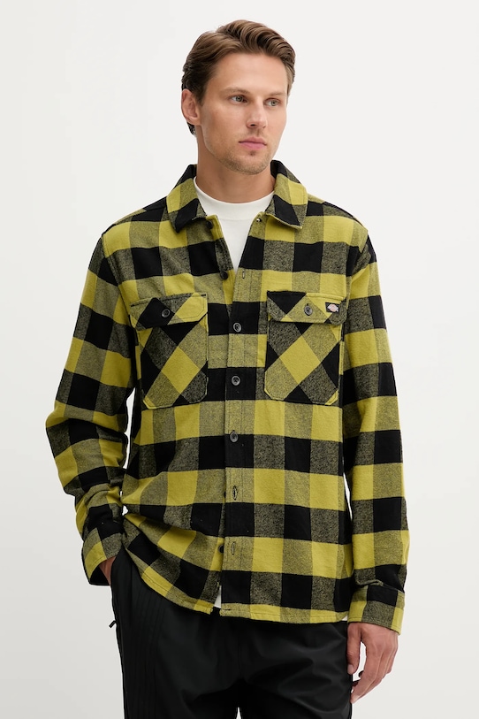 Хлопковая рубашка Dickies, зеленый
Хлопковая рубашка Dickies, зеленый