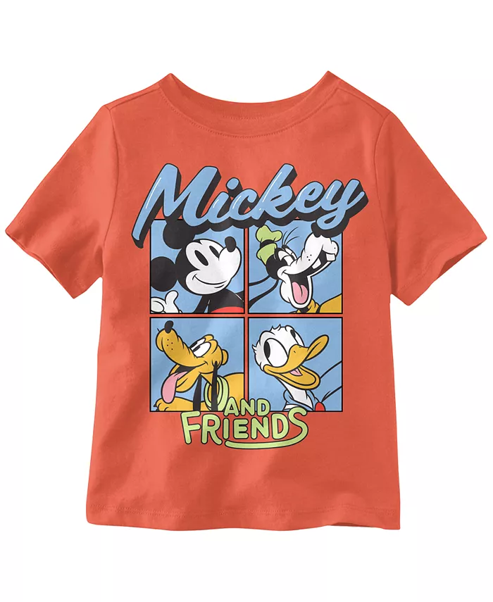 Футболка с коротким рукавом для мальчиков Toddler 2T-5T Class of Mickey Mickey Mouse, оранжевый
Футболка с коротким рукавом для мальчиков Toddler 2T-5T Class of Mickey Mickey Mouse, оранжевый