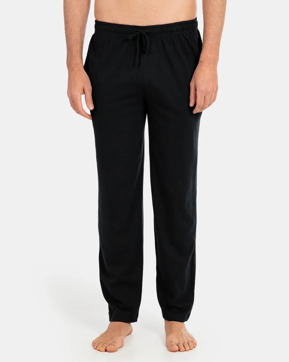 Мужские трикотажные пижамные штаны из хлопка Massana, черный
Мужские трикотажные пижамные штаны из хлопка Massana, черный