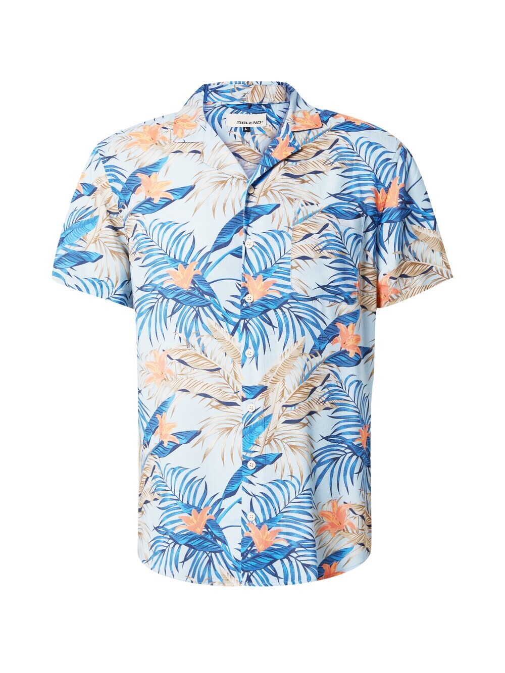 Рубашка на пуговицах стандартного кроя BLEND, синий/голубой
Рубашка на пуговицах стандартного кроя BLEND, синий/голубой