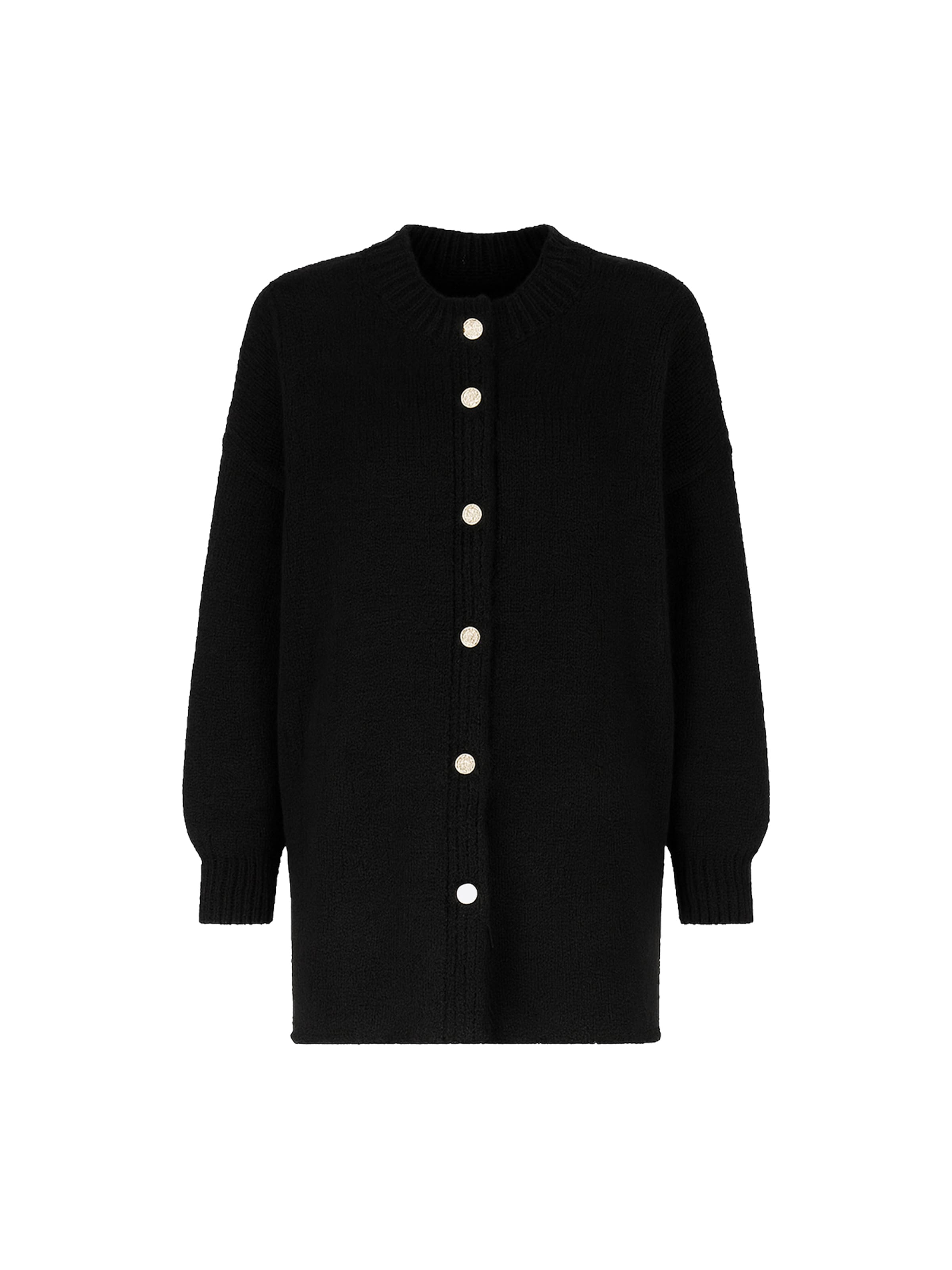 Elara Вязаный кардиган в черном цвете
Elara Вязаный кардиган в черном цвете