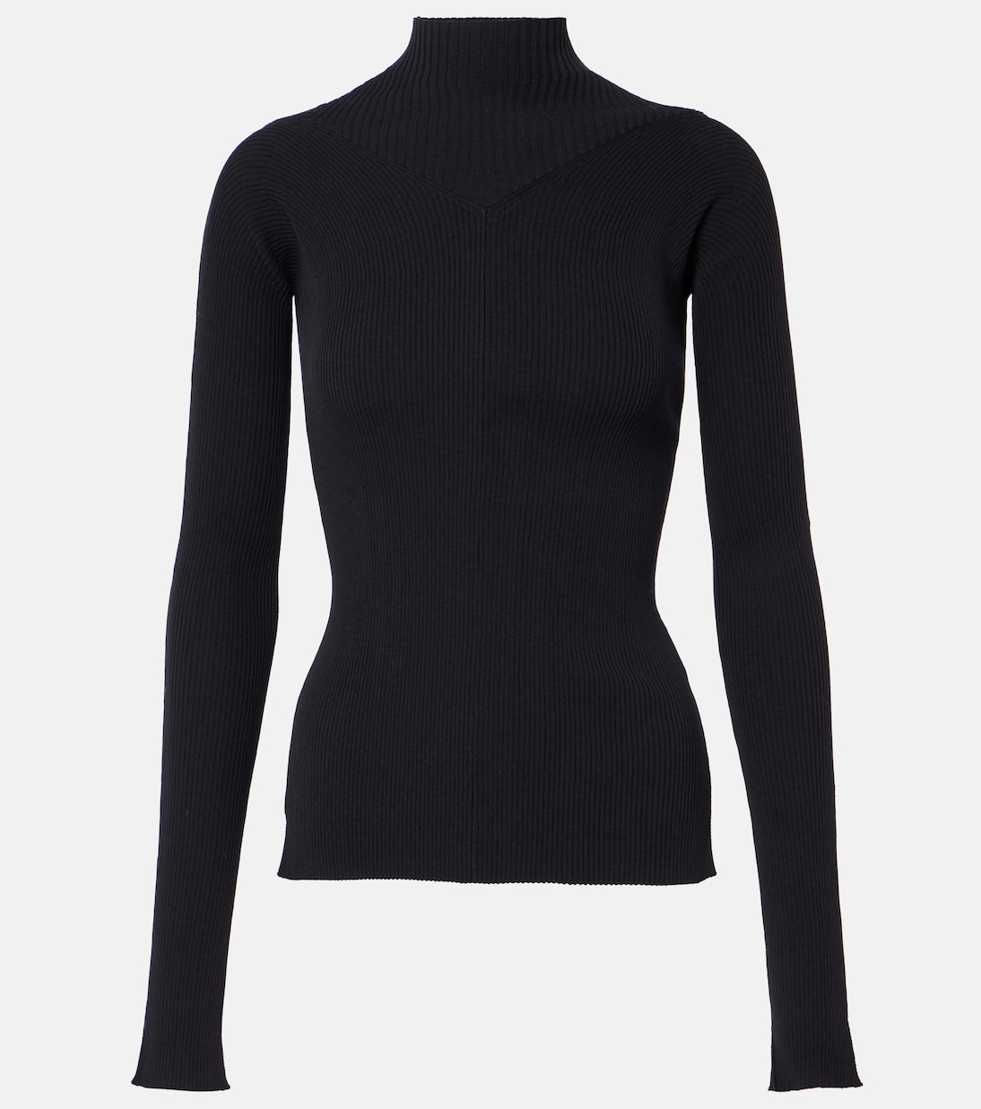 Топ из хлопковой смеси в рубчик Victoria Beckham, черный
Топ из хлопковой смеси в рубчик Victoria Beckham, черный