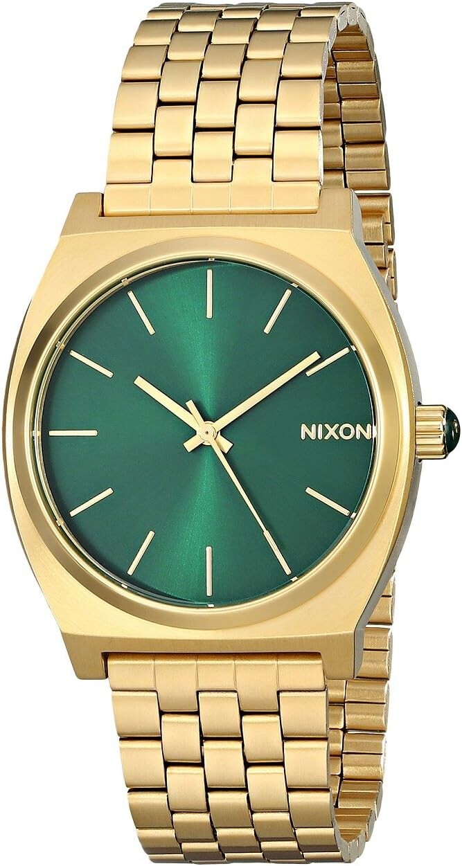 Часы Time Teller Nixon, цвет Gold/Green Sunray
Часы Time Teller Nixon, цвет Gold/Green Sunray