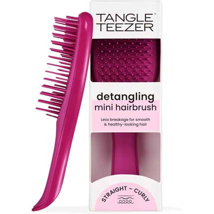 Расческа Ultimate Detangler Hairbrush устраняет узелки и уменьшает ломкость волос Tangle Teezer
Расческа Ultimate Detangler Hairbrush устраняет узелки и уменьшает ломкость волос Tangle Teezer
