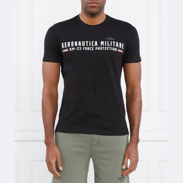 Футболка стандартного кроя Aeronautica Militare, черный
Футболка стандартного кроя Aeronautica Militare, черный