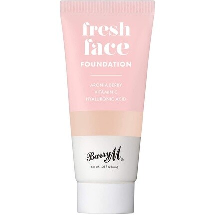 Barry M Cosmetics Fresh Face Легкая жидкая тональная основа с гиалуроновой кислотой и витамином С, оттенок 5
Barry M Cosmetics Fresh Face Легкая жидкая тональная основа с гиалуроновой кислотой и витамином С, оттенок 5