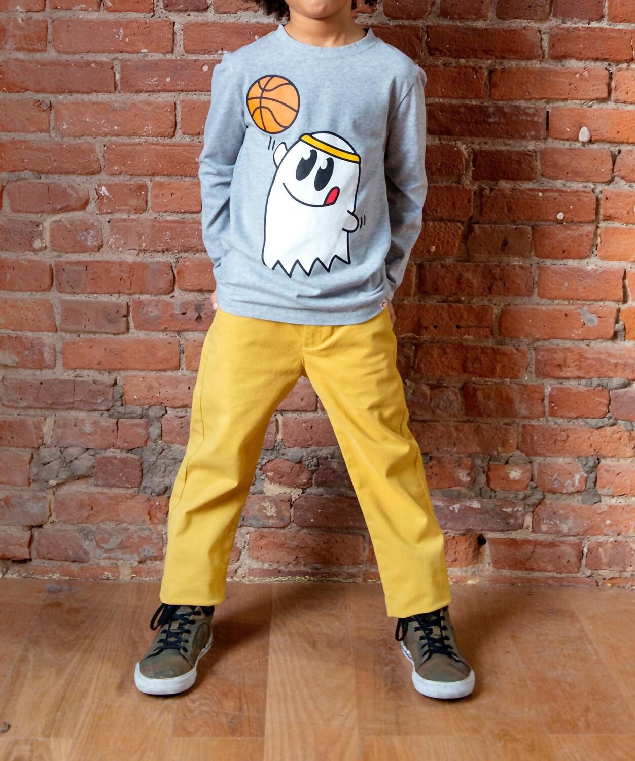 Золотые узкие брюки из твила Appaman, золото
Золотые узкие брюки из твила Appaman, золото