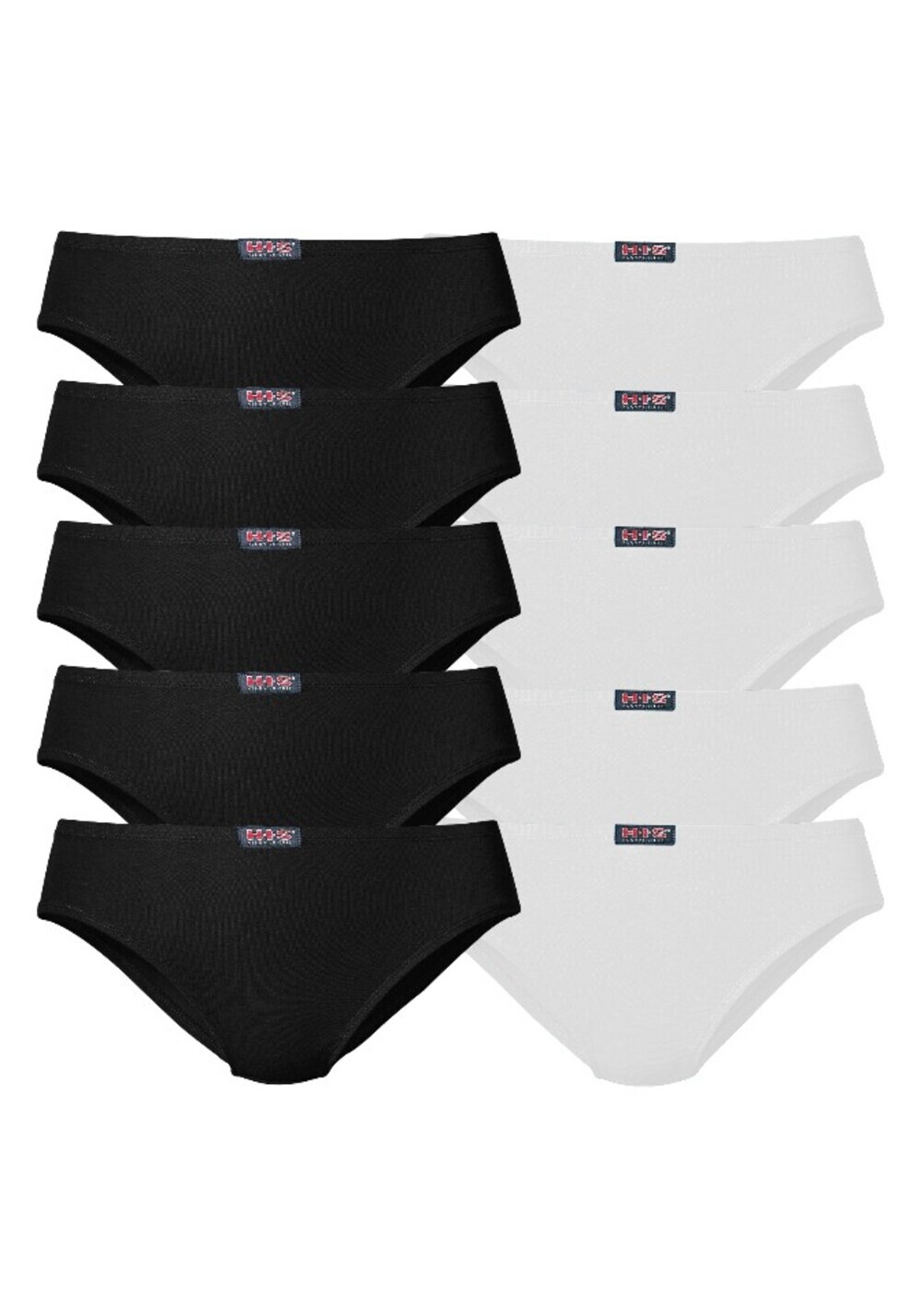 Трусики H.I.S, черно-белый
Трусики H.I.S, черно-белый