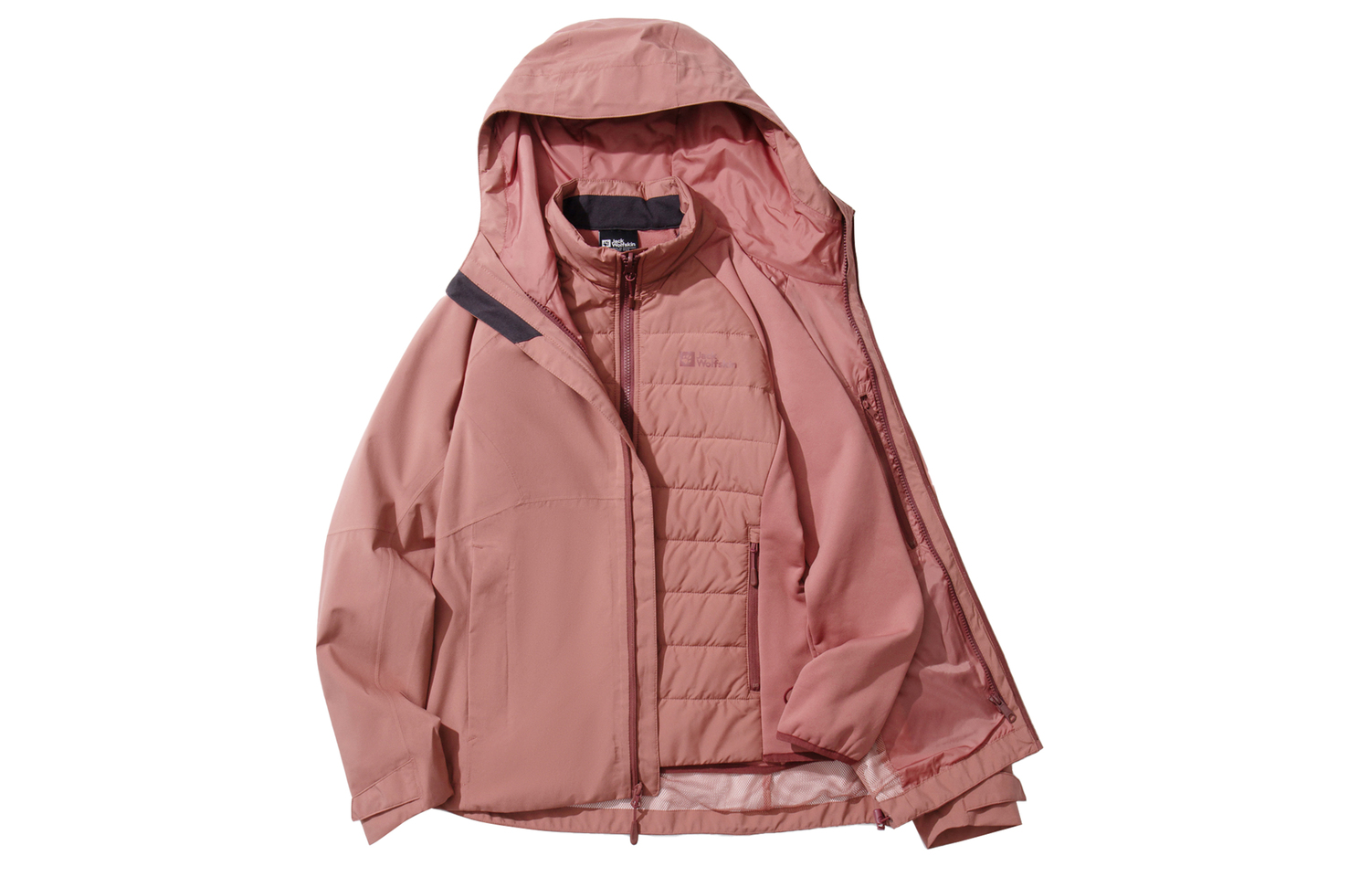 JACK WOLFSKIN Ветровка Women's, Ore Red/J0127 
JACK WOLFSKIN Ветровка Women's, Ore Red/J0127