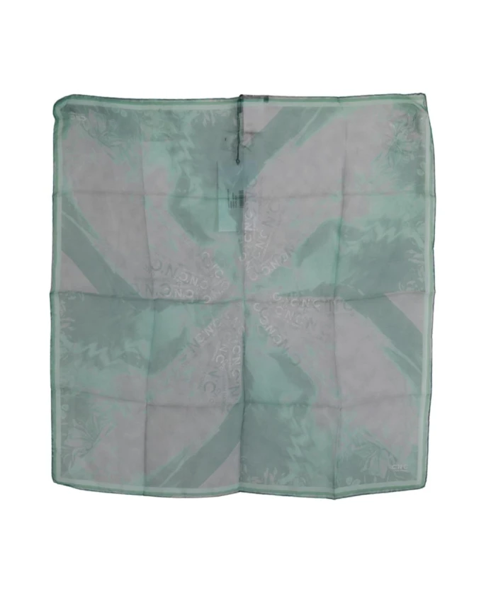 Шелковый шарф R с логотипом Costume National, зеленый
Шелковый шарф R с логотипом Costume National, зеленый