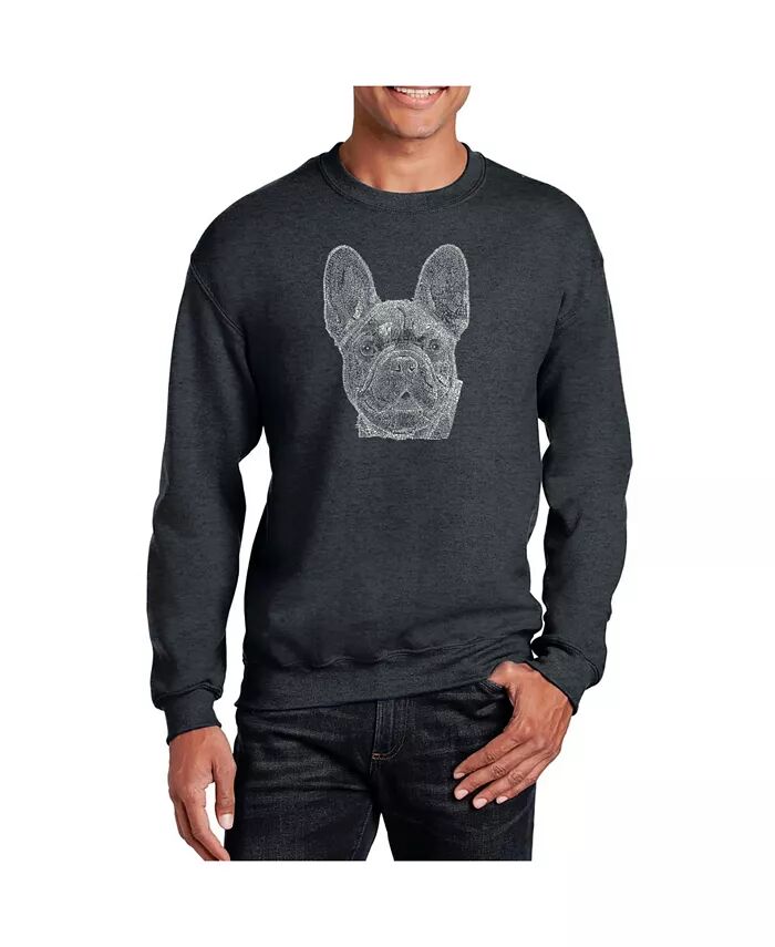 Мужская толстовка с круглым вырезом Word Art French Bulldog LA Pop Art, серый
Мужская толстовка с круглым вырезом Word Art French Bulldog LA Pop Art, серый