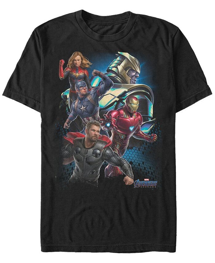 Мужская поза группового действия «Мстители: Финал», футболка с коротким рукавом Marvel Fifth Sun, черный
Мужская поза группового действия «Мстители: Финал», футболка с коротким рукавом Marvel Fifth Sun, черный