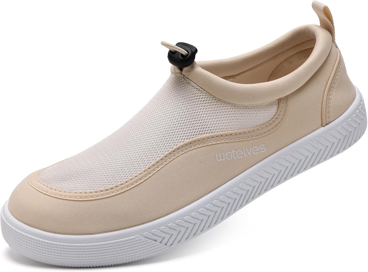 Водные туфли WateLves для мужчин и женщин - быстросохнущие повседневные водные кроссовки с отверстиями для слива, легкие, противоскользящие для водных активностей на открытом воздухе, бежевый
Водные туфли WateLves для мужчин и женщин - быстросохнущие повседневные водные кроссовки с отверстиями для слива, легкие, противоскользящие для водных активностей на открытом воздухе, бежевый