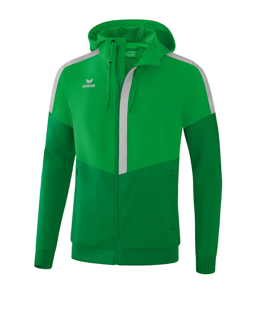 Спортивная куртка ERIMA, цвет Green/Grass green 
Спортивная куртка ERIMA, цвет Green/Grass green