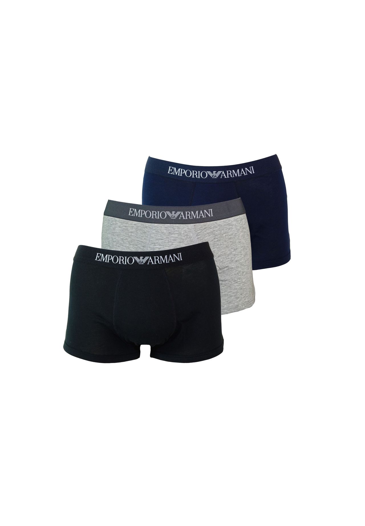 Нижнее белье, набор из 3 трусов-боксеров, мужские шорты EMPORIO ARMANI, цвет Navy, Grau, Schwarz
Нижнее белье, набор из 3 трусов-боксеров, мужские шорты EMPORIO ARMANI, цвет Navy, Grau, Schwarz