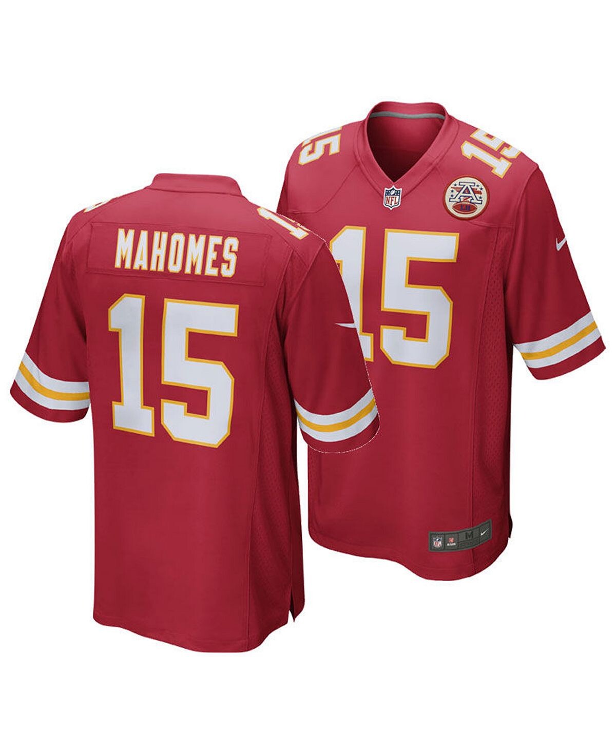 Джерси Pat Mahomes Kansas City Chiefs Game, для мальчиков-малышей (2–4 года) Nike
Джерси Pat Mahomes Kansas City Chiefs Game, для мальчиков-малышей (2–4 года) Nike